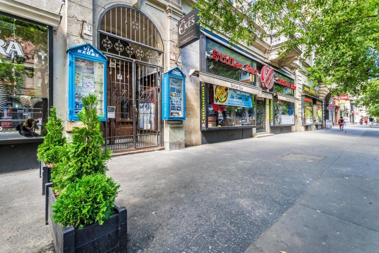 Sun-Splashed Retreat In The Heart Of A Vibrant Quarter Budapeste Exterior foto